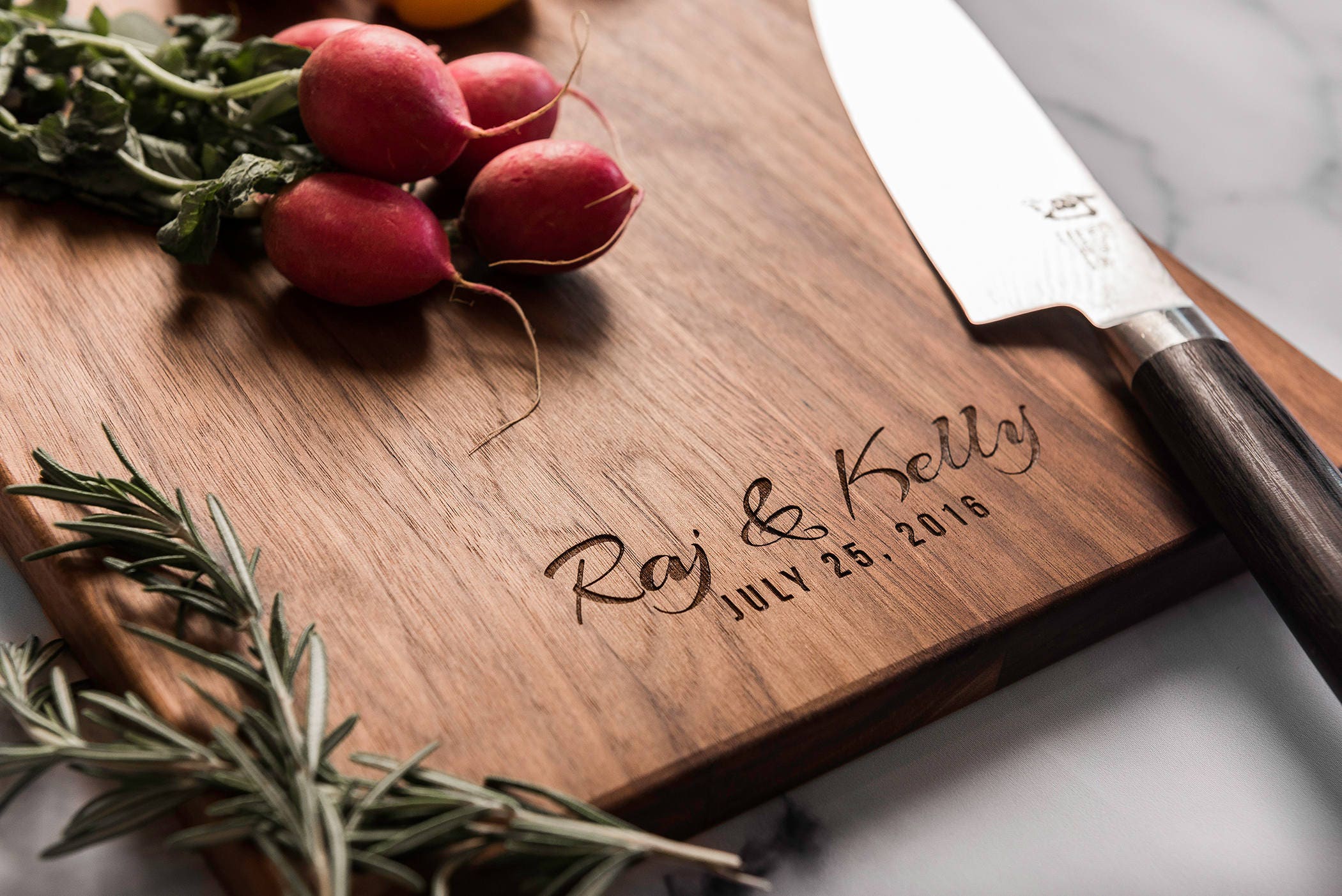 Personalized Charcuterie Board Engraved Wood Cutting Board Wedding T For Couple 