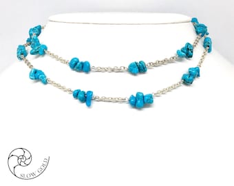 Turquoise Silver necklace