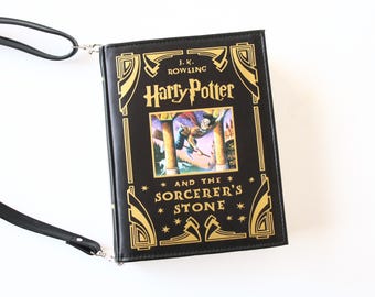 Harry Potter Book Bag The Sorcerer's Stone Book Purse