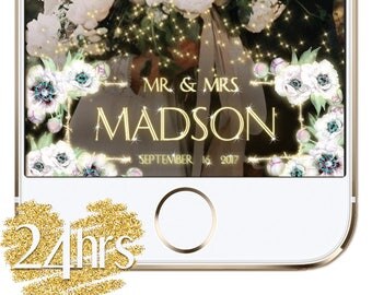 Rustic Snapchat Geofilter Wedding, Snapchat Filter Wedding, Wedding Snapchat Geofilter, Custom Snapchat Filter, Snap chat Wedding Filter
