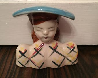 Head Vase- Made in Japan
