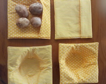 Microwave Potato Bag and Microwave Dish Holder