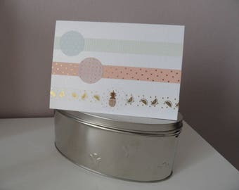 Wedding card, greeting card for wedding, congratulations card
