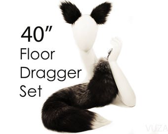 tail butt plug - bdsm - butt plug – fox tail butt plug - fox ears - cat ears - tail plug - sex toys - fox tail plug – anal plug – mature