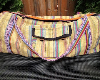 Yoga bag fair trade sports bag hippie boho style