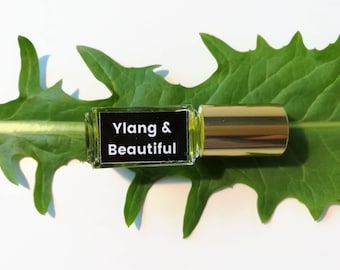 Natural Summer Scent Botanical Handmade Perfume // Ylang & Beautifull Oil Fragrance