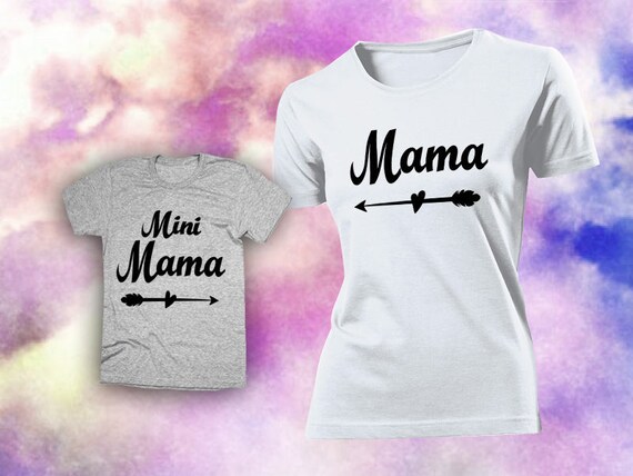 mini and mama shirts