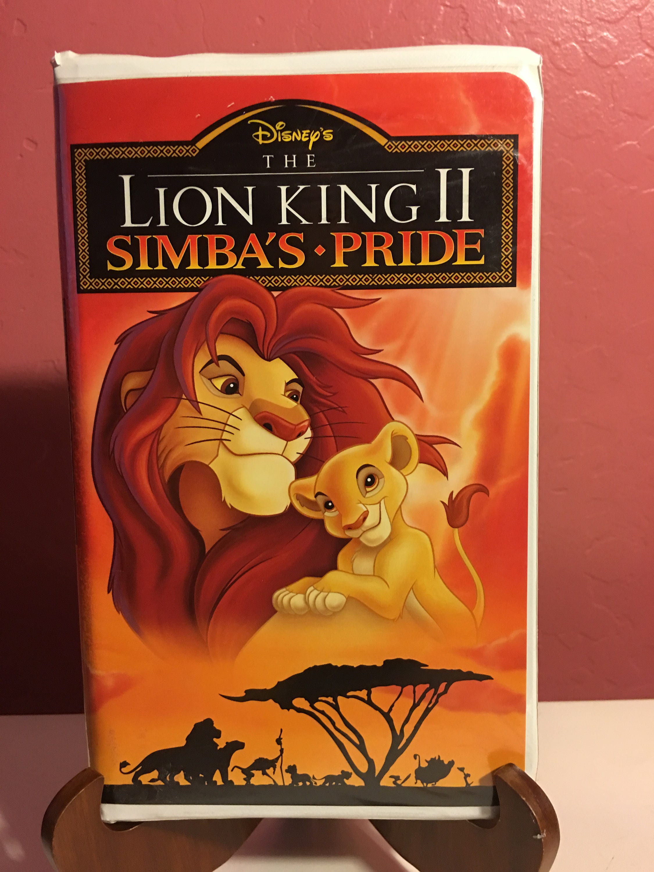 Vintage Walt Disney Home Video The Lion King Simbas Pride Vhs Tape My ...