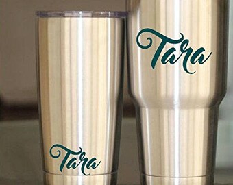 Name Decal Stickers Yeti Cup Decal Laptop Stickers Tumbler Cup Decal Name Decal Planner Stickers Water Bottle Decal Sticker
