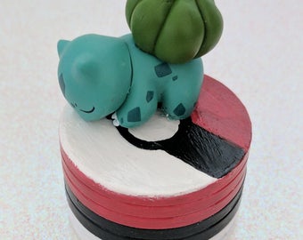 Pokemon Bulbasaur Painted 3 Piece Metal Herb Grinder