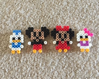 Items similar to Custom Mario Perler Bead Magnets on Etsy