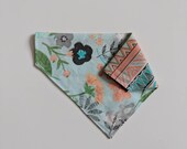 Over Collar Pet Bandana | Dog & Cat Accessories | Floral And Fading