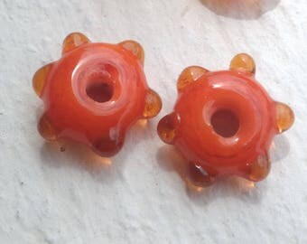 The blood and honey Orange beads.