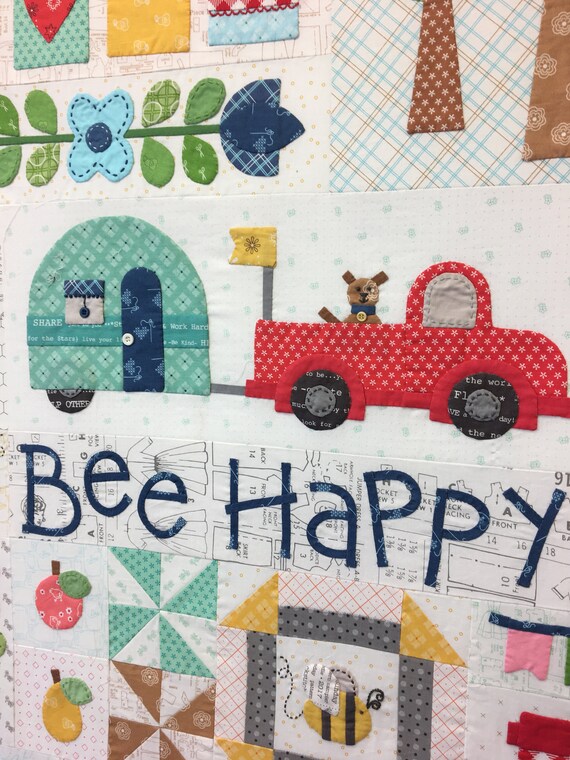 Bee Happy Quilt Kit by Lori Holt from on Etsy Studio
