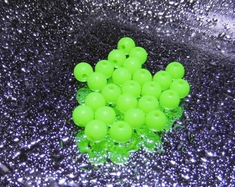 BEADS 6MM POLARIS green (ppv307)