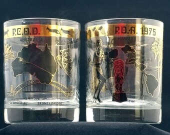Vintage Whiskey glasses