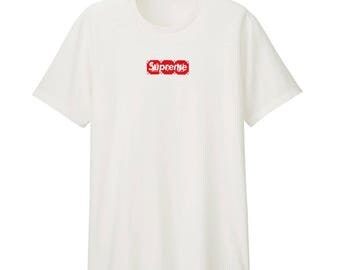 Supreme Louis Vuitton Box Logo Inspired Tee Red Box Logo