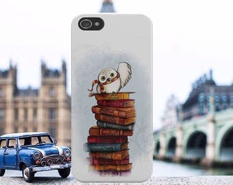 Harry Potter Hedwig Owl Hard Plastic Phone Case Cover For iPhone And Samsung Models
