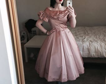 Vintage 1950's Emma Domb Princess Gown