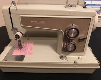 Vintage Sears Kenmore Sewing Machine Perfect Condition