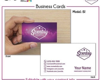 Scentsy Business Card - Digital File
