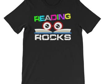 reading rocks t shirt