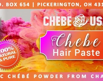 Chebe Hair Paste Made with Cow Fat (Tallow). Traditionally The Chadian Women Use Cow Fat -Check Miss Sahel's Video at 2:48 Minute Mark  (4oz