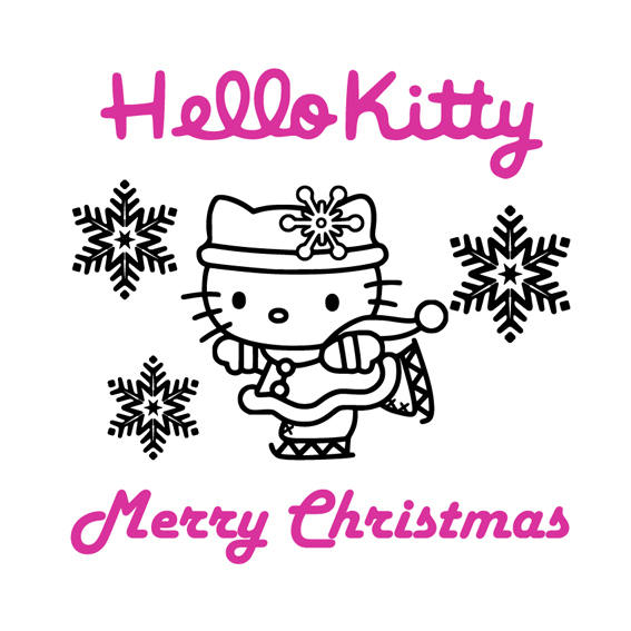 Download HELLO KITTY SVG Christmas vector, cut files, clipart ...