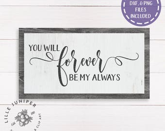 Download Be my always svg | Etsy