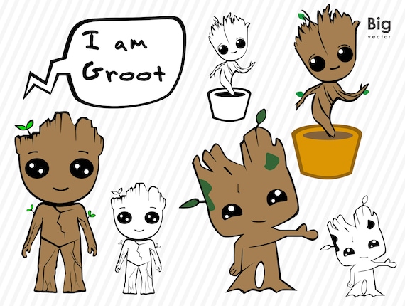 Free Free 327 File Baby Groot Svg SVG PNG EPS DXF File