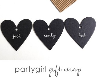 Chalkboard gift tags | Etsy