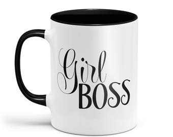 Girl boss mug | Etsy