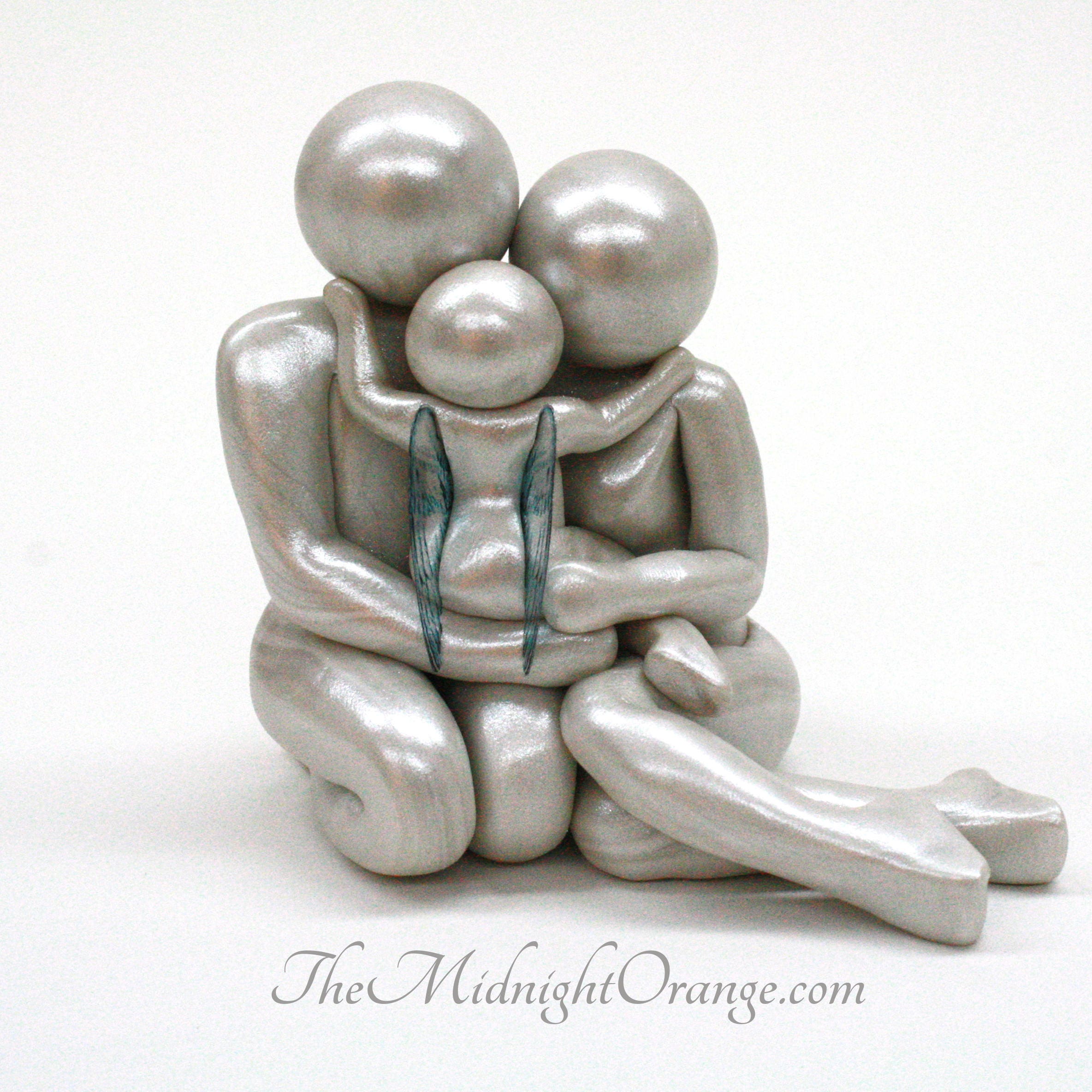 Child Loss Memorial Statue sympathy gift Mother Father and