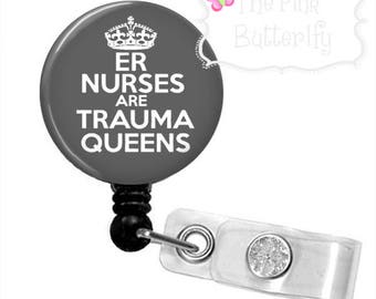 ER Nurse Badge Reel