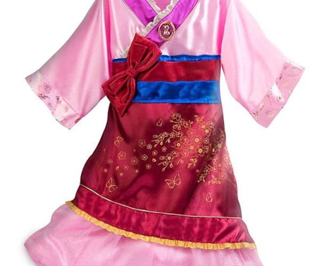 CUSTOM Pink Princess Mulan Dress -