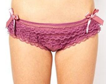 Playful Promises ruffled Panties - NWT Sz xl