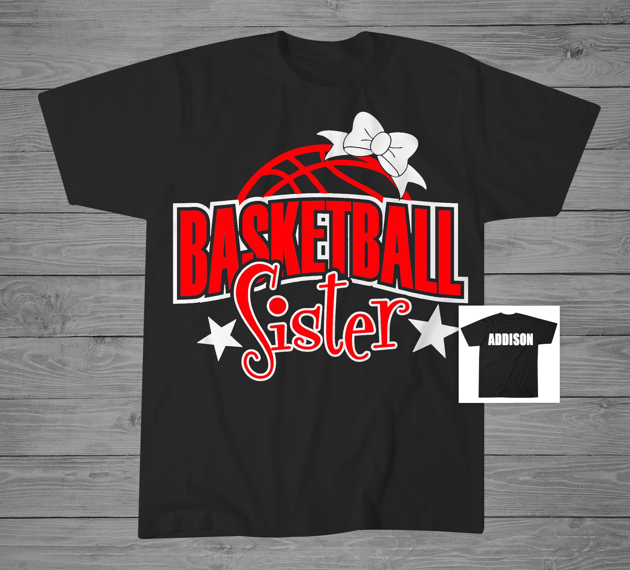 big sister basketball shirts