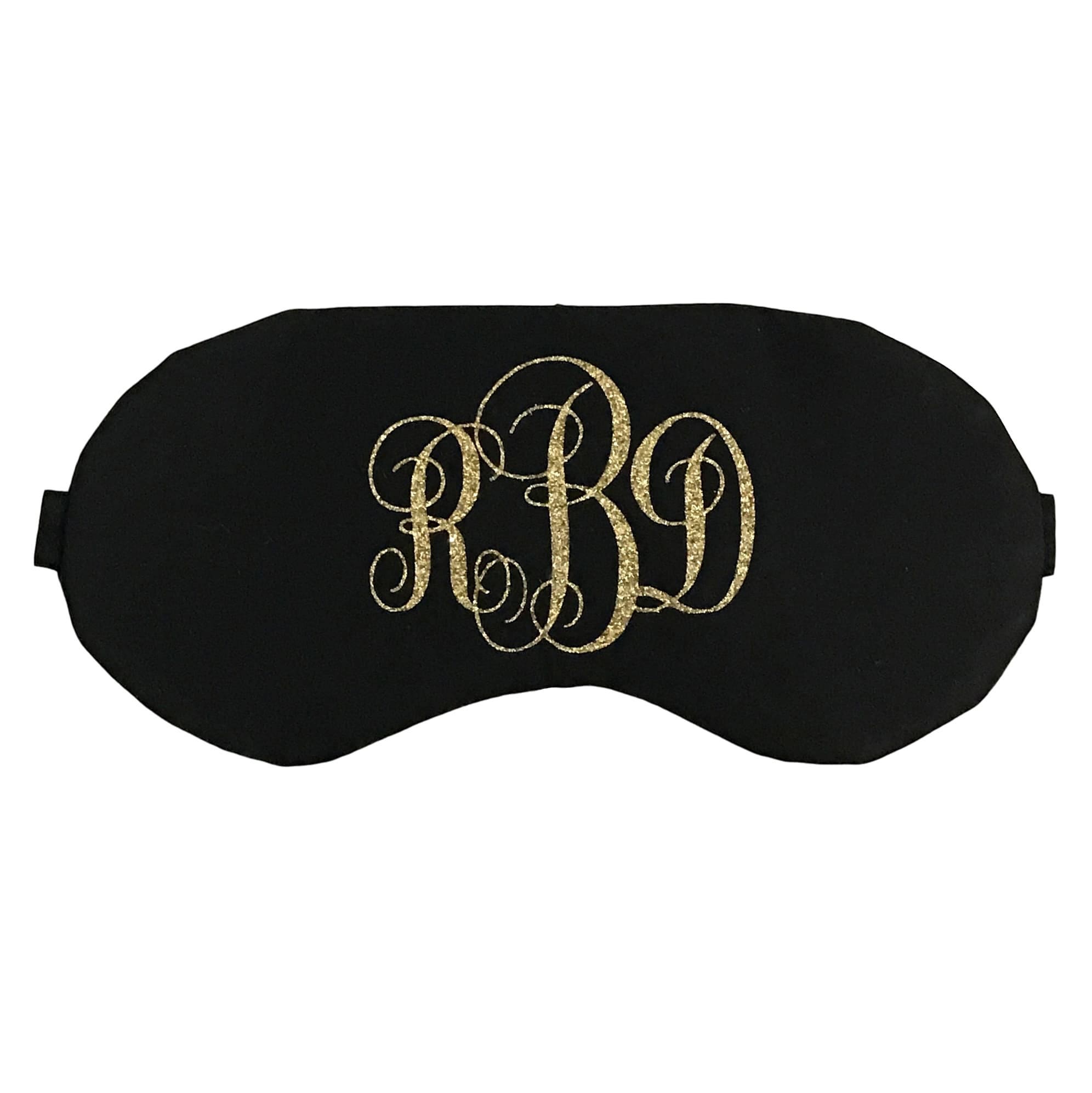 Personalized Monogrammed Sleep Eye Mask