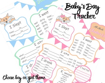 baby day tracker