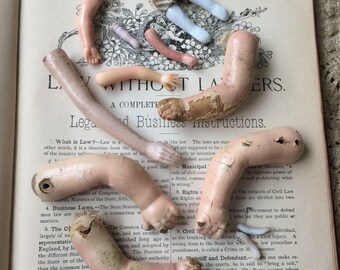 Give Me A Hand HA Never Gets Old Antique & Vintage Doll Arms