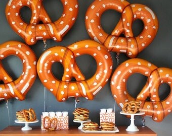 Pretzel Balloon, 41 inch, large balloons, party decoration