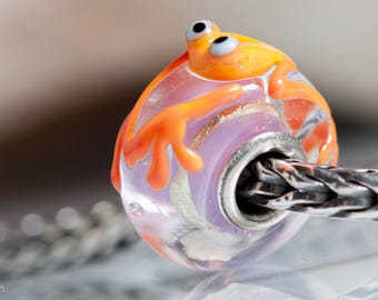Small Core Artisan Bead Frog SRA Lampwork Beads BHB
