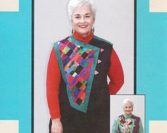 Ladies quilted vest with outer pockets pattern Ladies quilted vest with outer pockets pattern