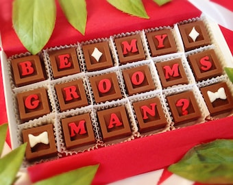 Groomsman Proposal - Be My Groomsman Chocolates - Groomsman Gift