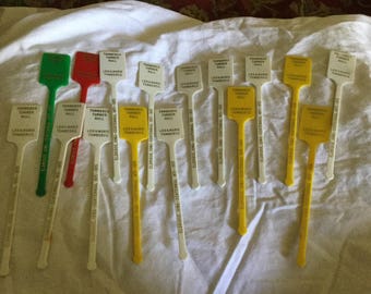 Lot of 16 vintage Tombergs Turner Hall Eldridge Iowa Swizzle Sticks