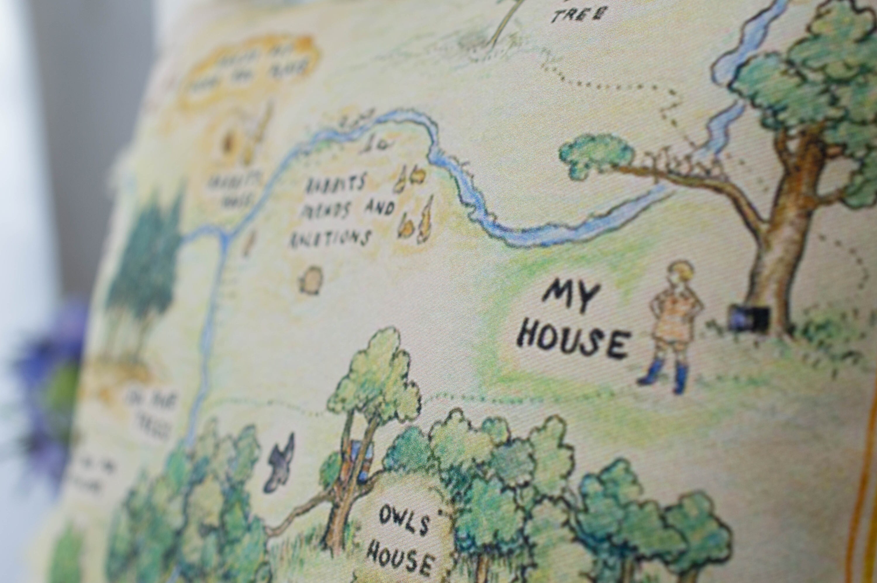 winnie the pooh travel pillow