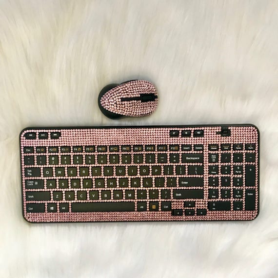 Bling keyboard crystal computer keyboard bling accessories