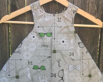 Cross back Swing Dress | Science | 12-18mo