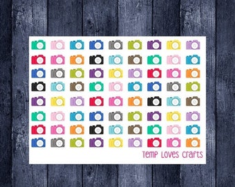 Weekend Sale Camera Stickers for your planner or scrapbooking