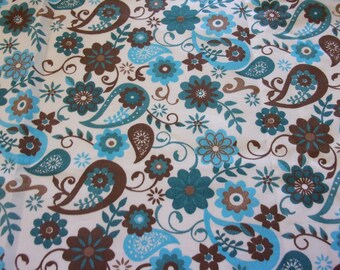 Fabric coupon 50 x 70 cm vintage theme